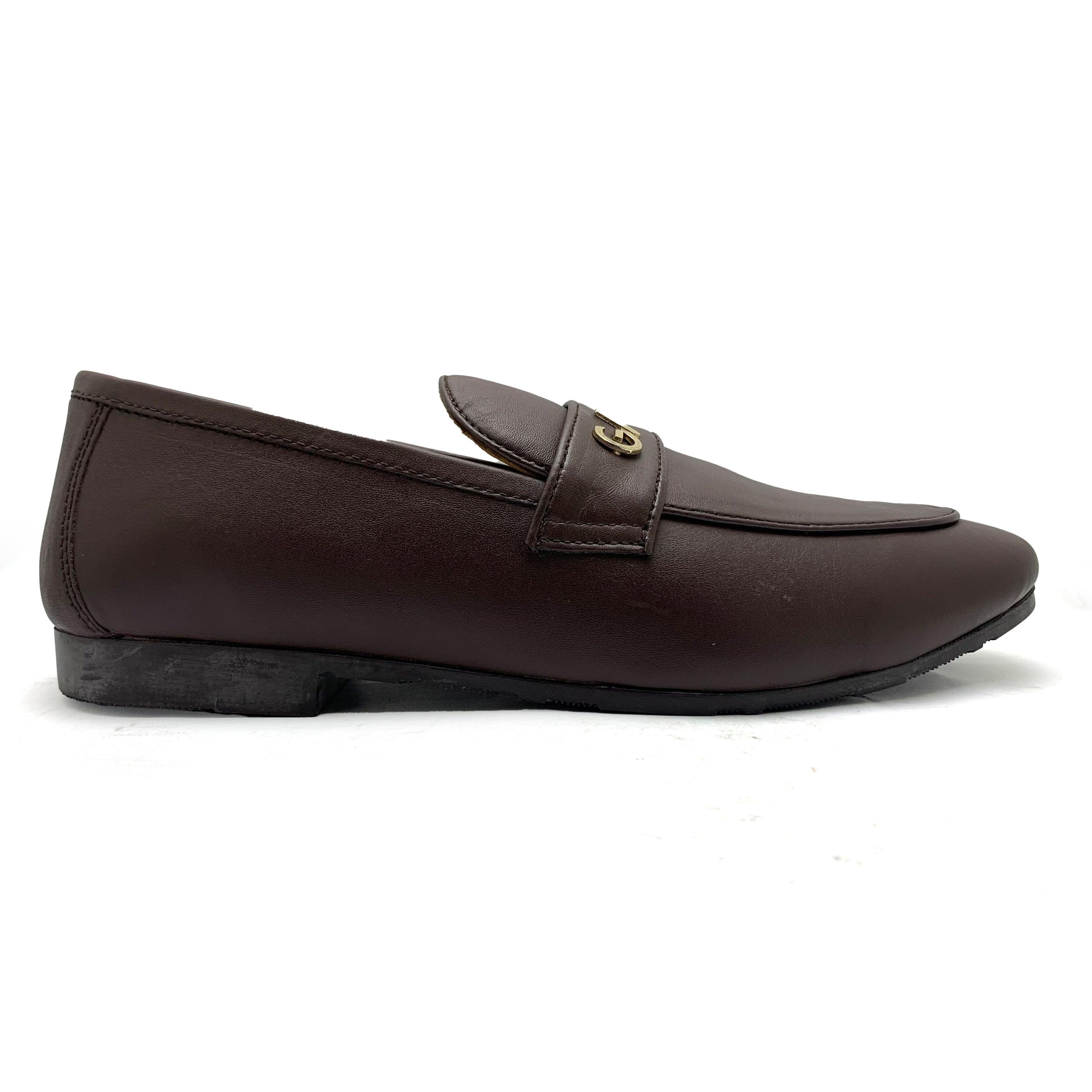 Brown Formal Slip On
