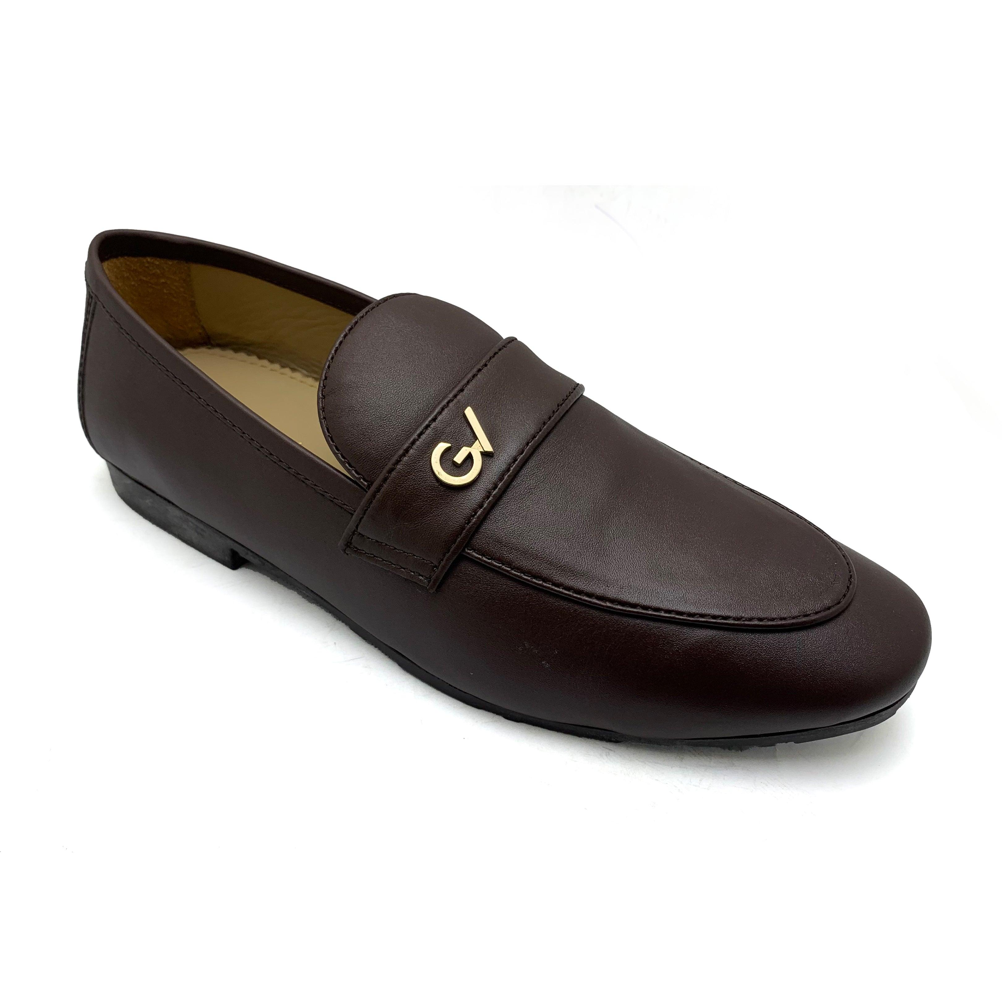 Brown Formal Slip On