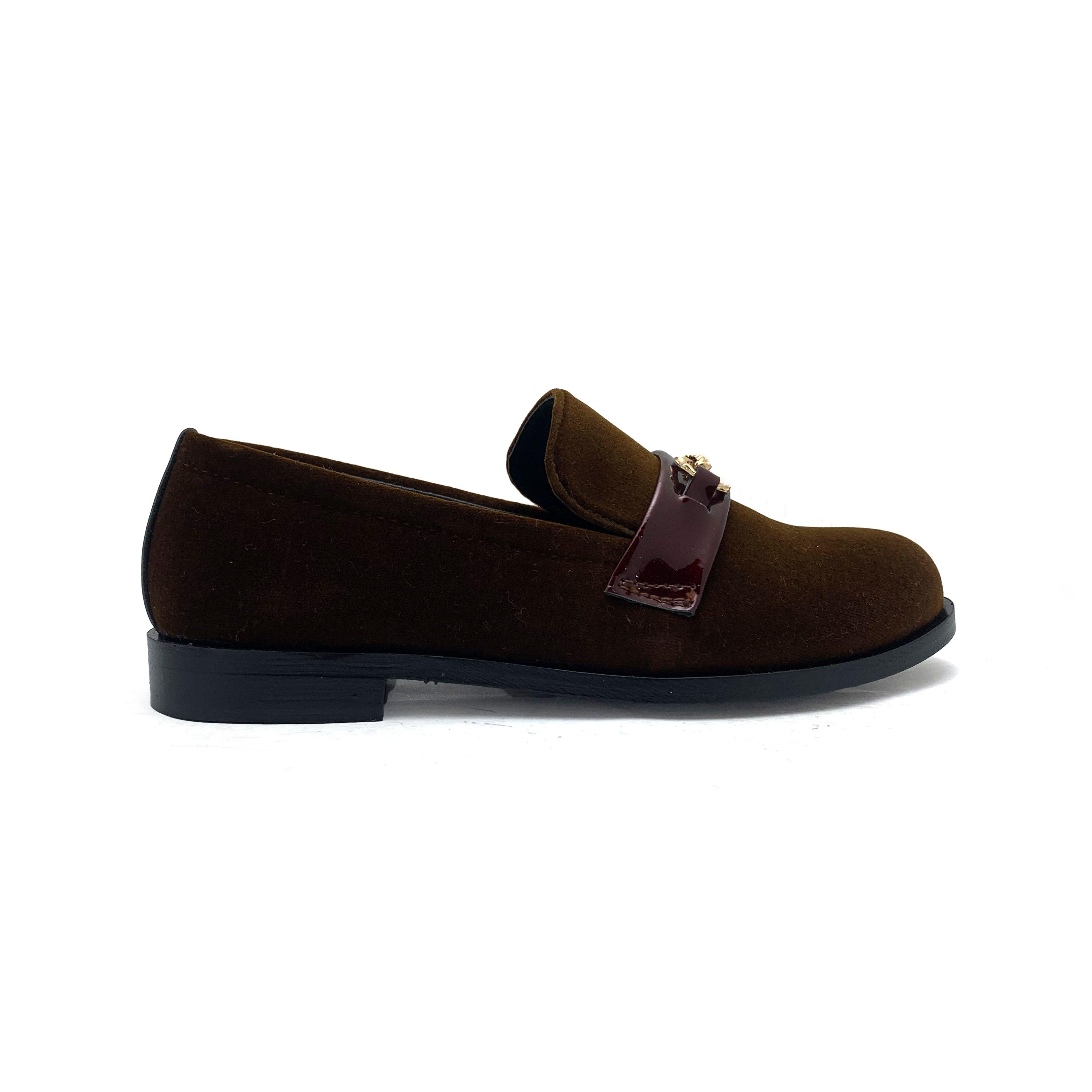 Brown Casual Slip On