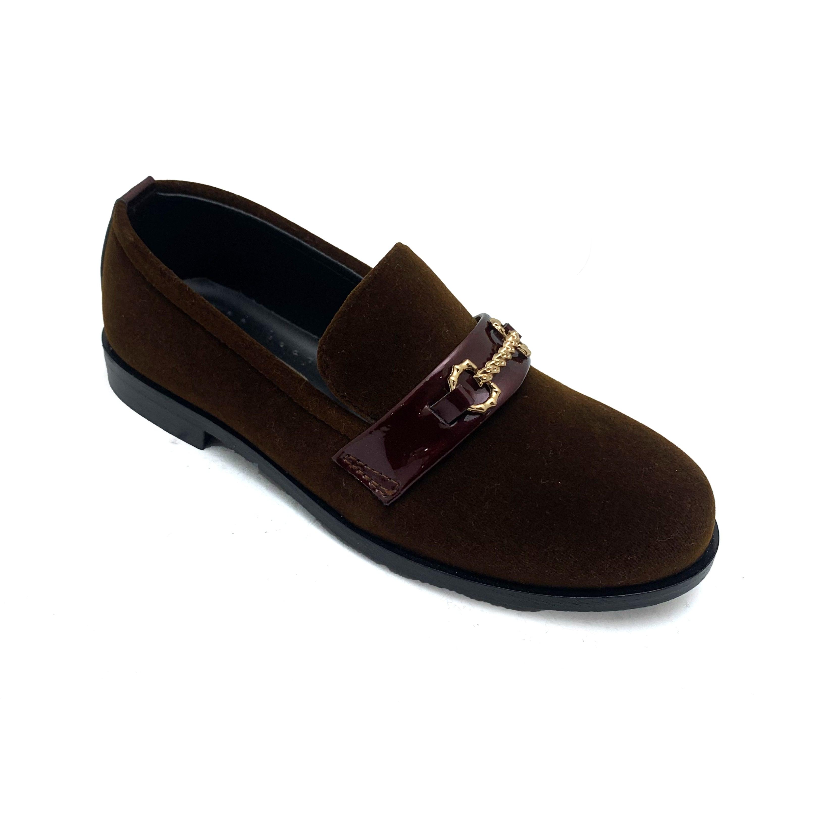 Brown Casual Slip On