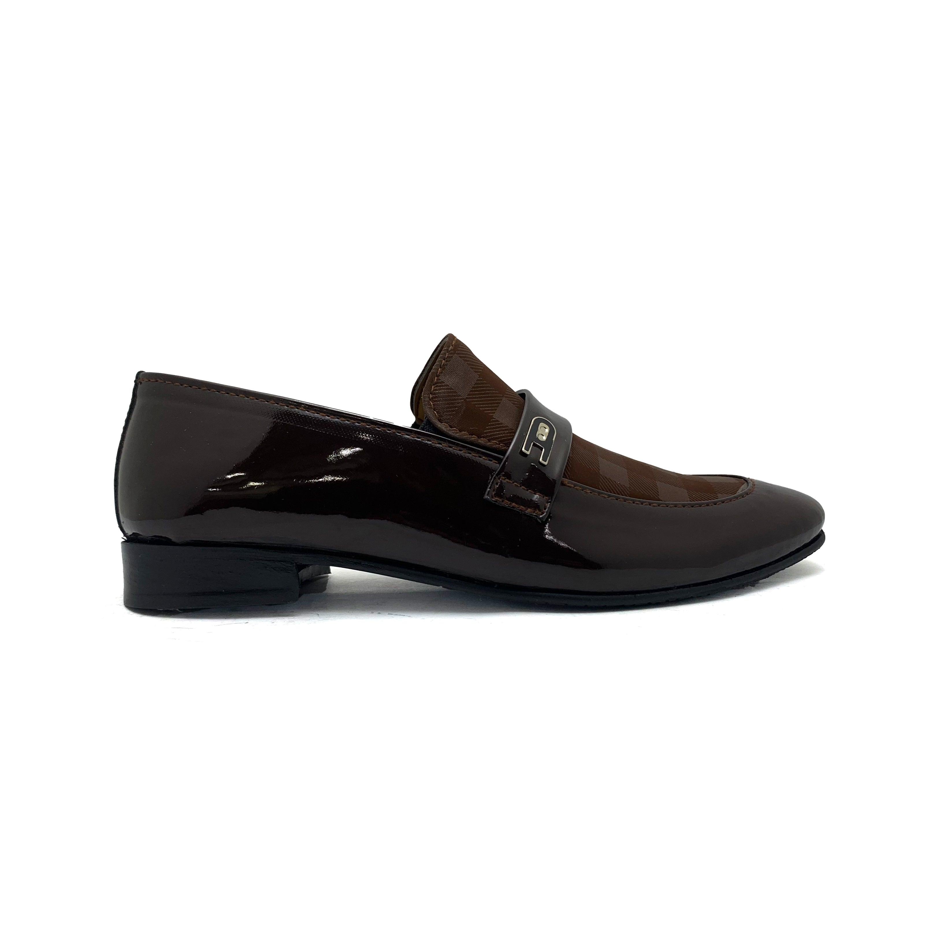 Brown Casual Slip On
