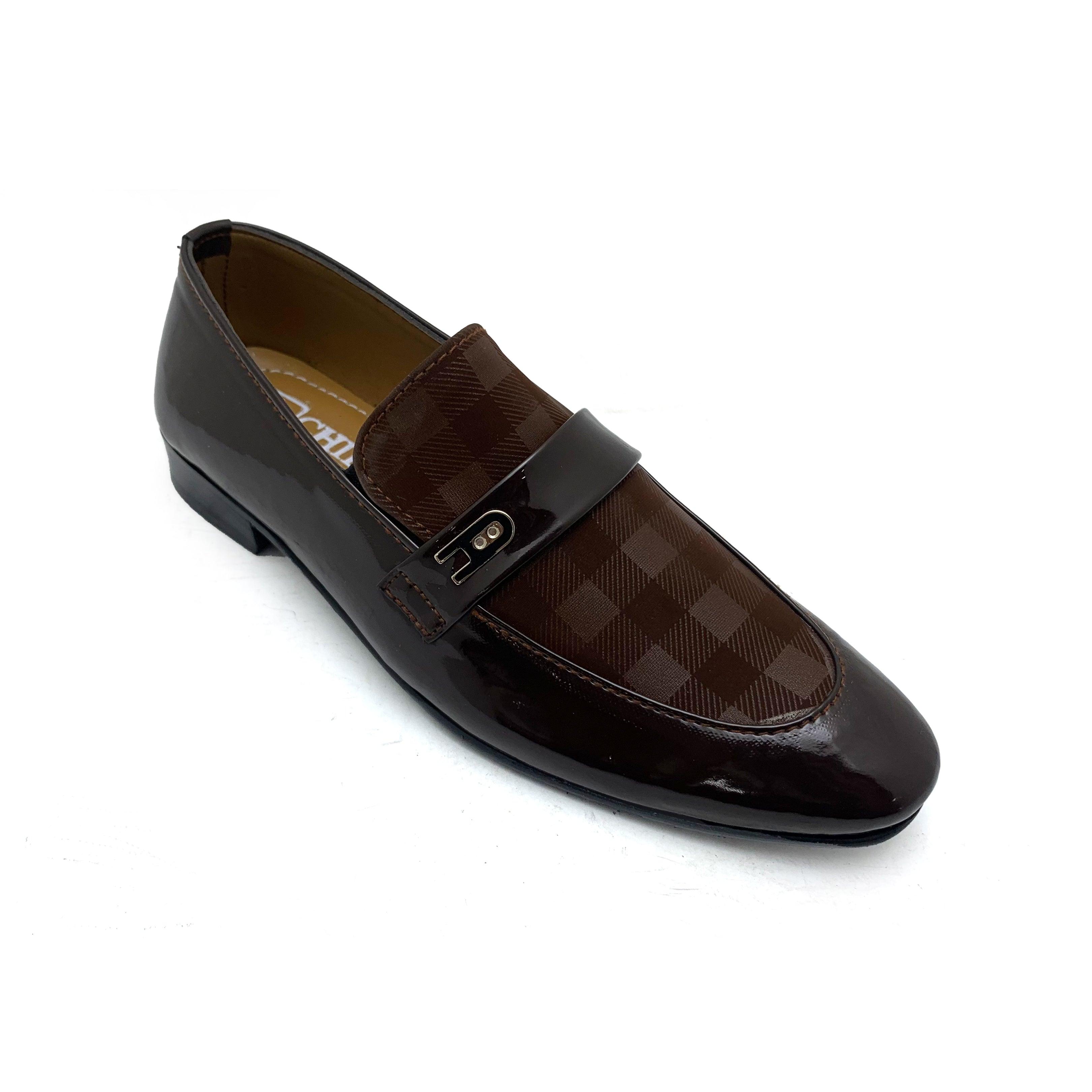 Brown Casual Slip On