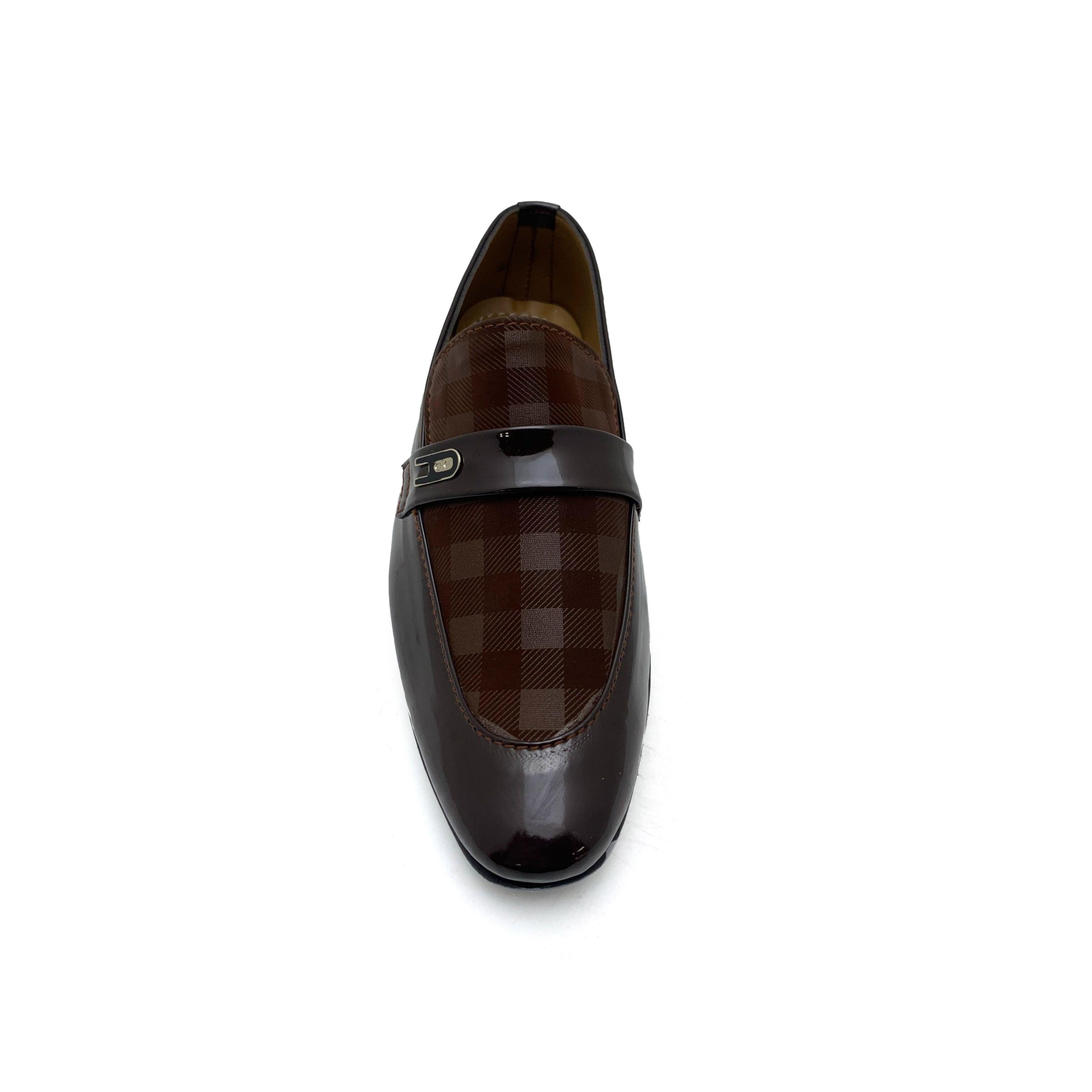 Brown Casual Slip On