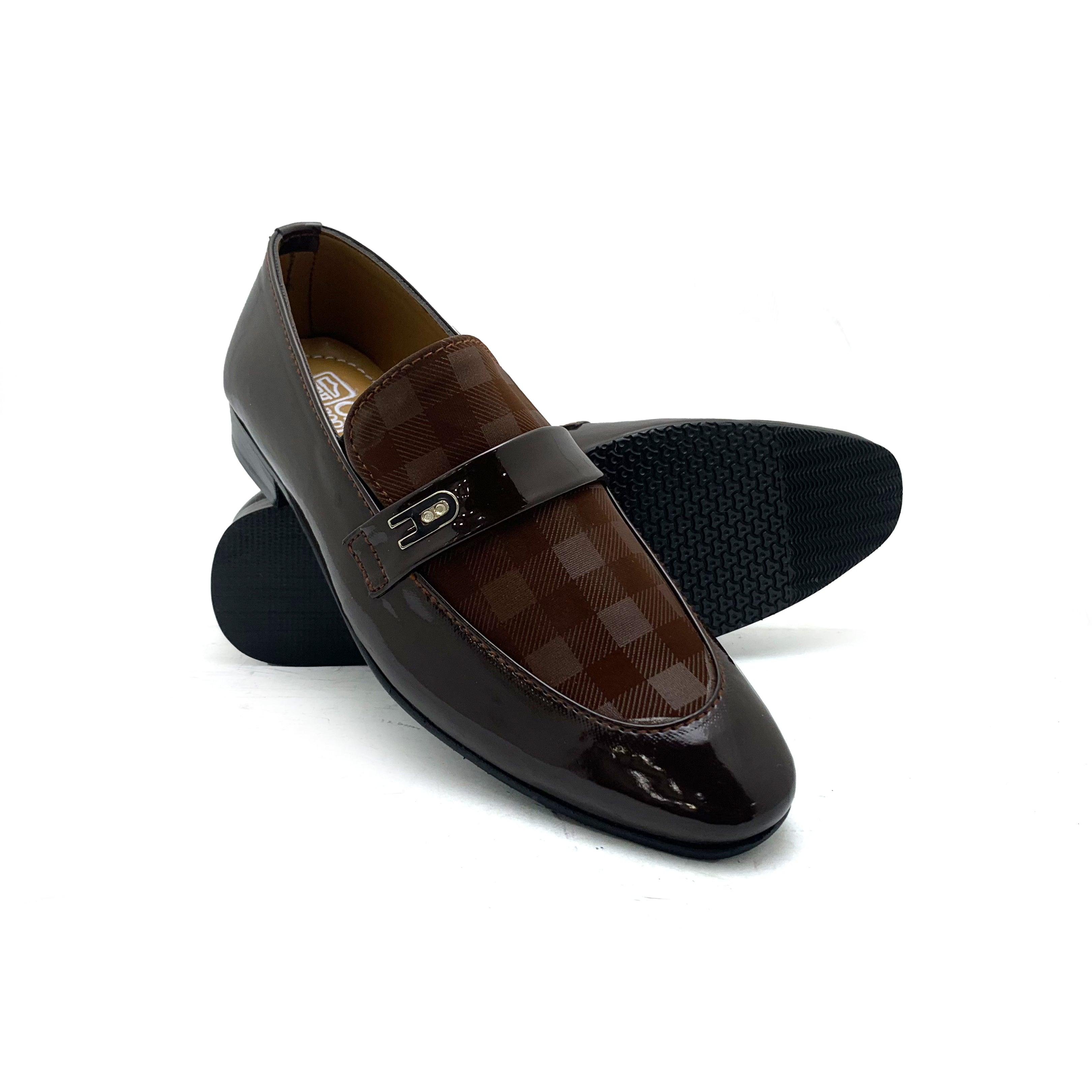 Brown Casual Slip On