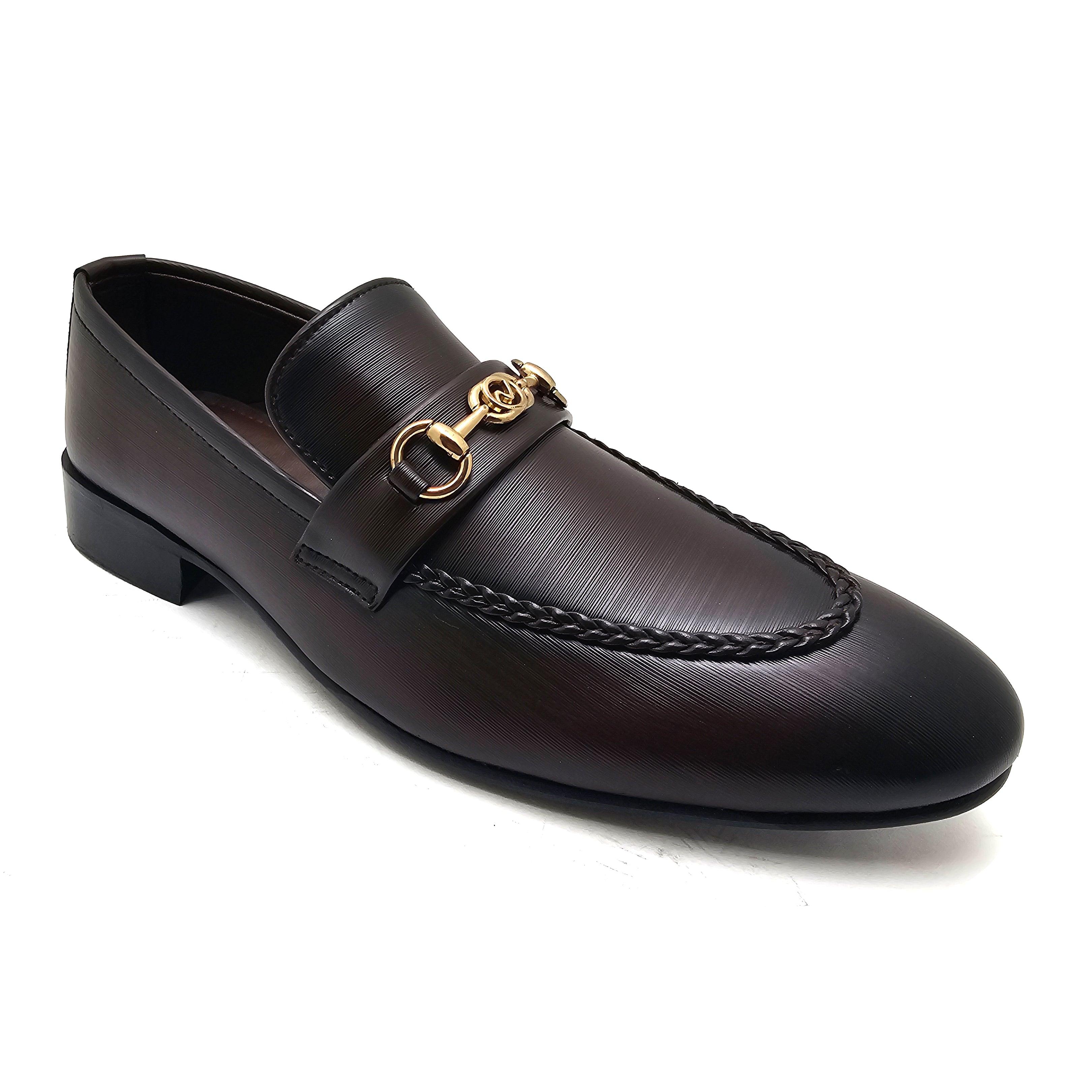 Brown Formal Slip On