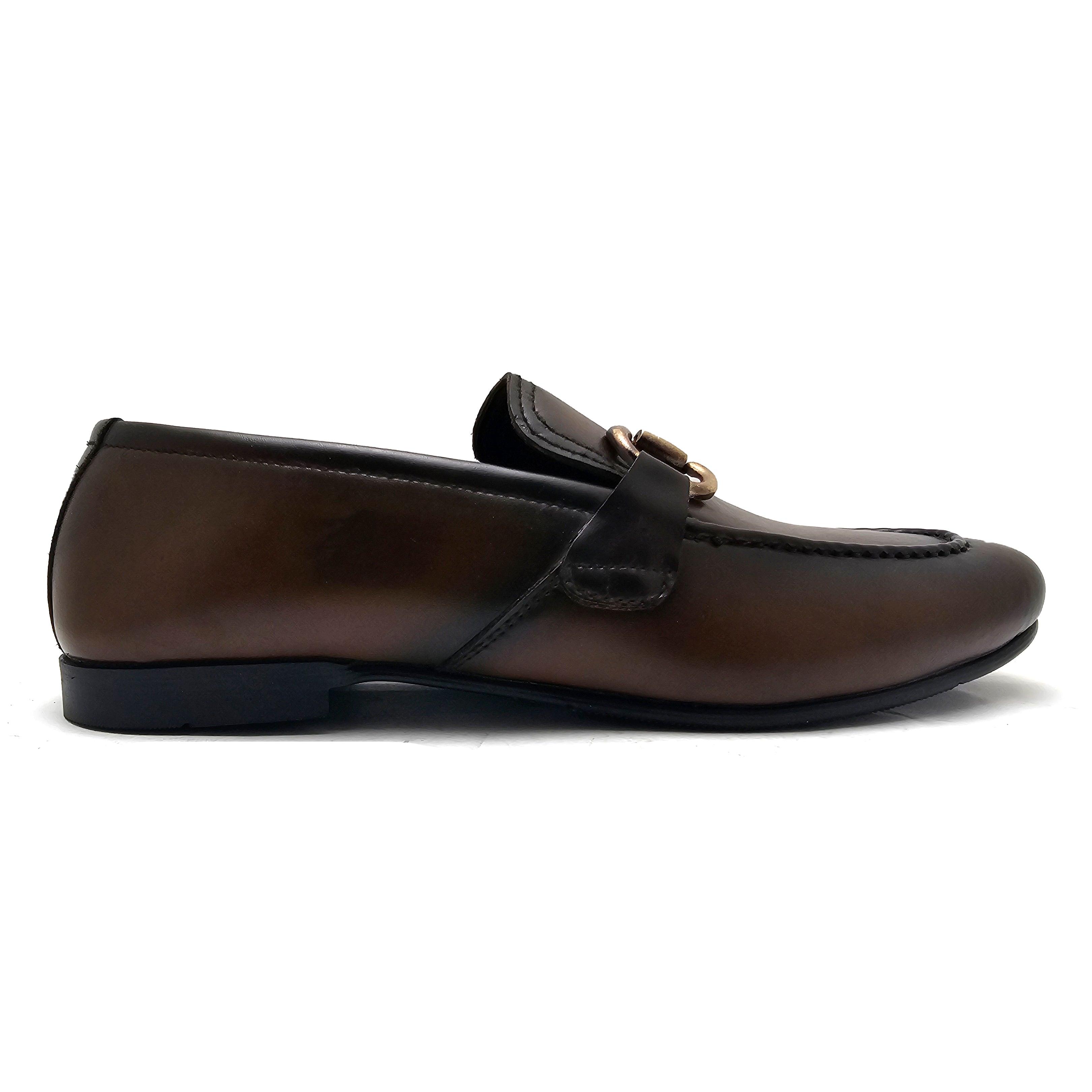 Brown Formal Slip On