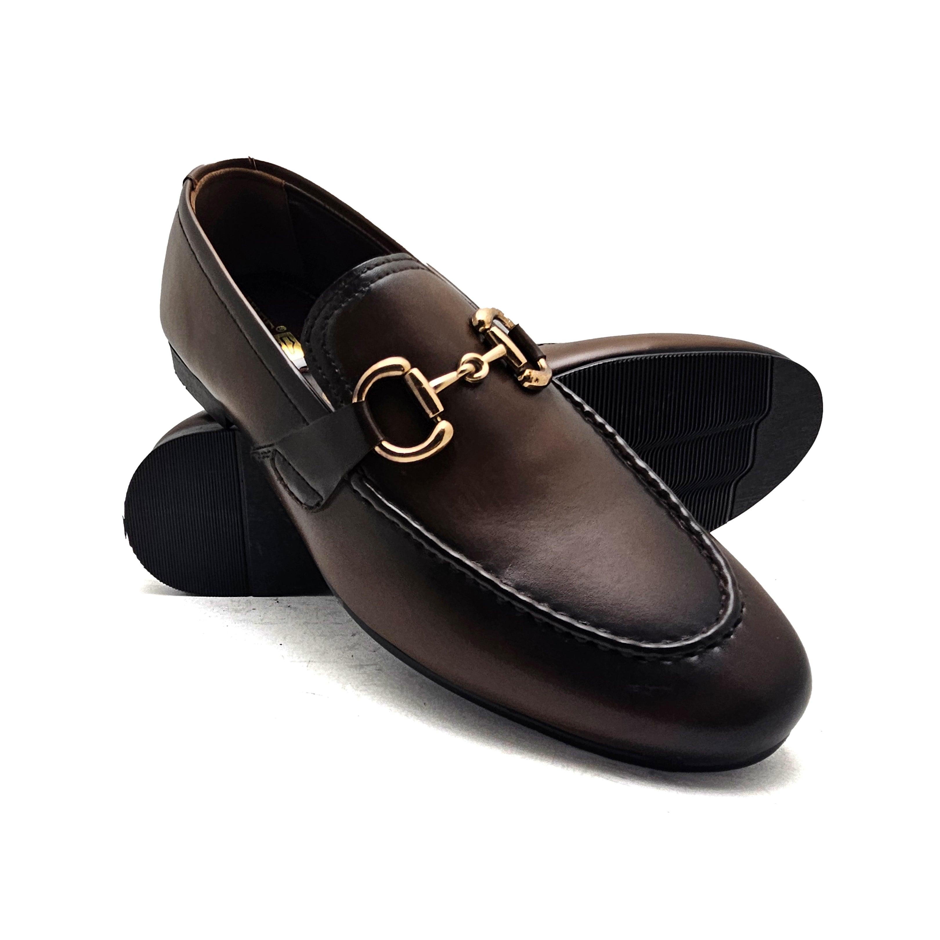 Brown Formal Slip On