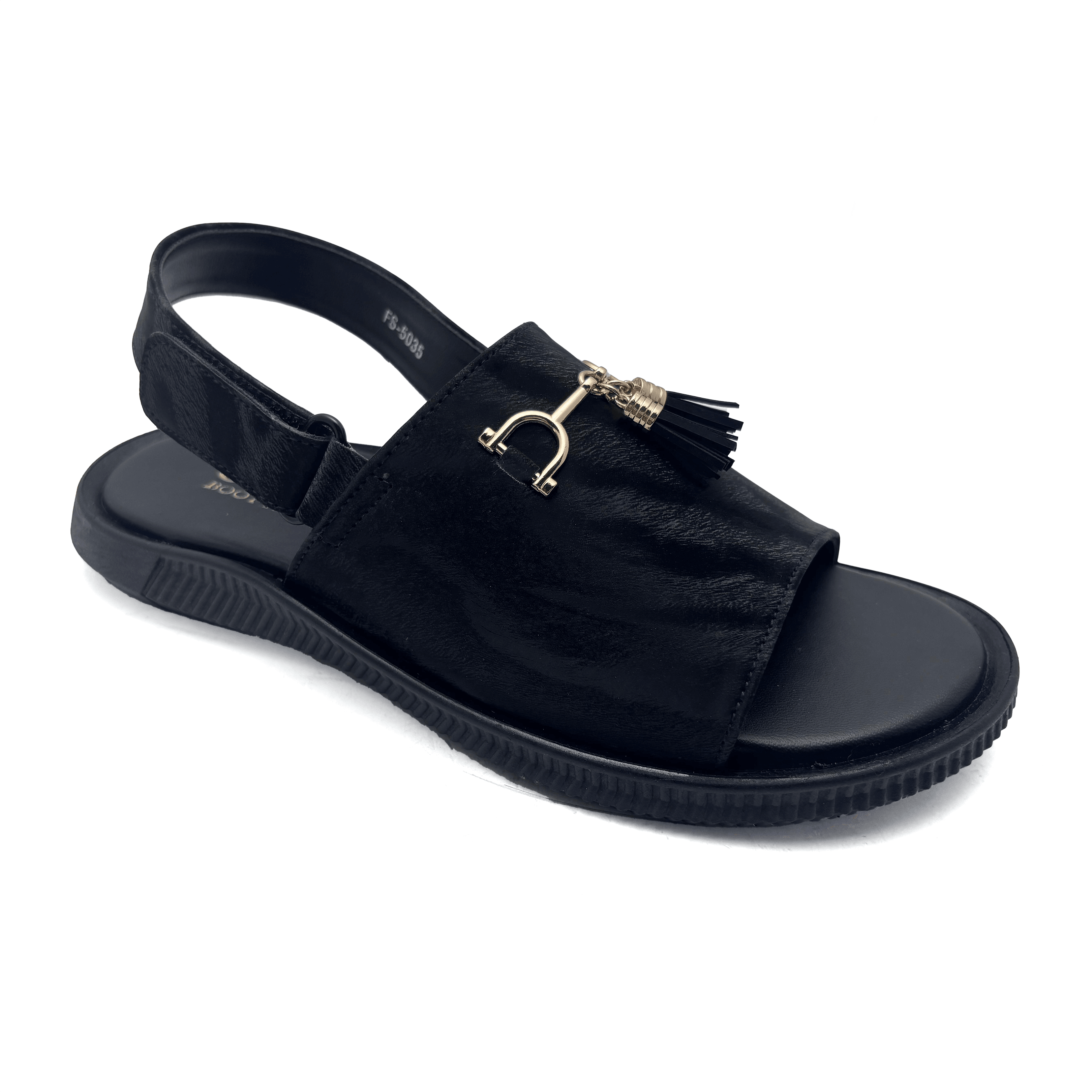 Black Casual Sandal