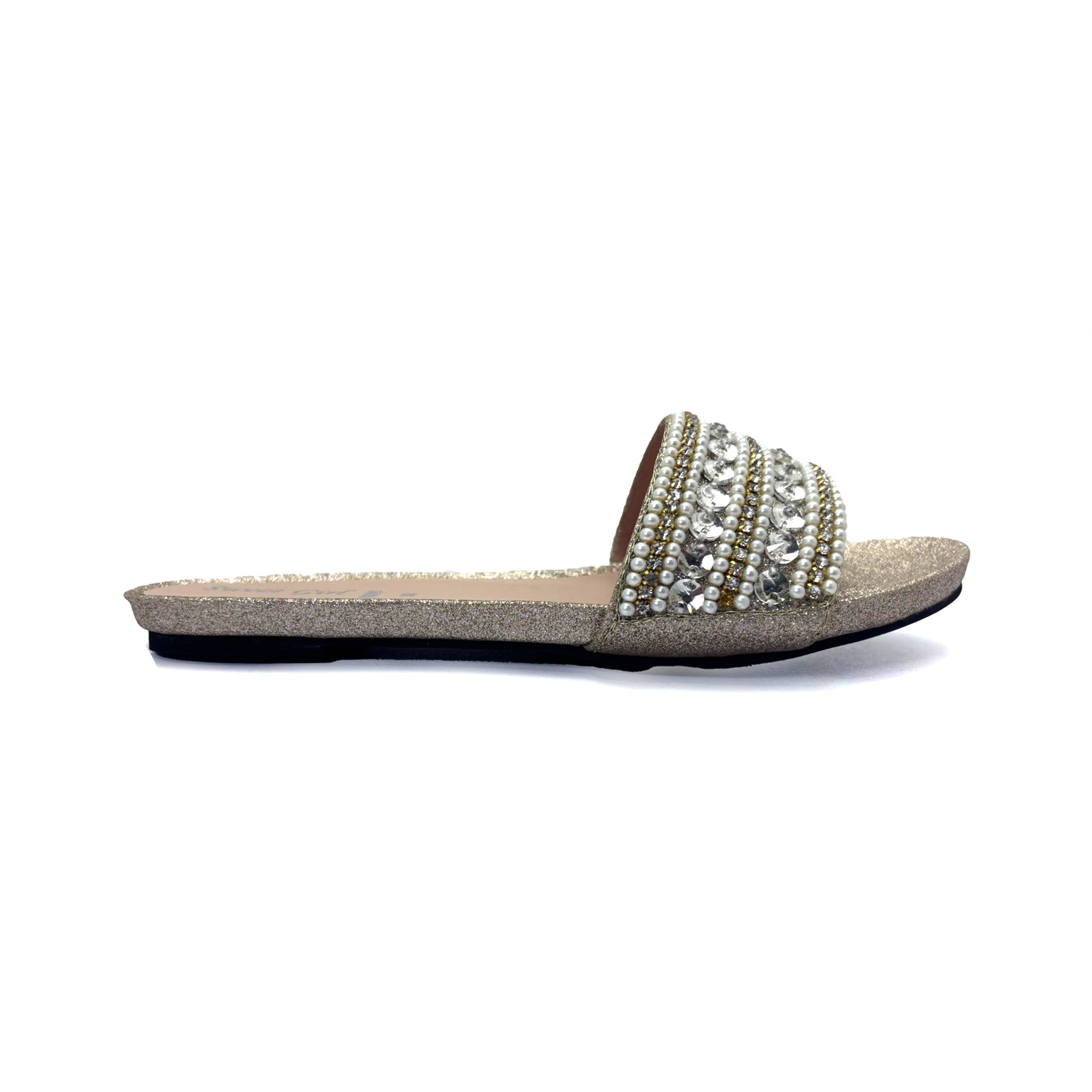 Golden Fancy Slipper