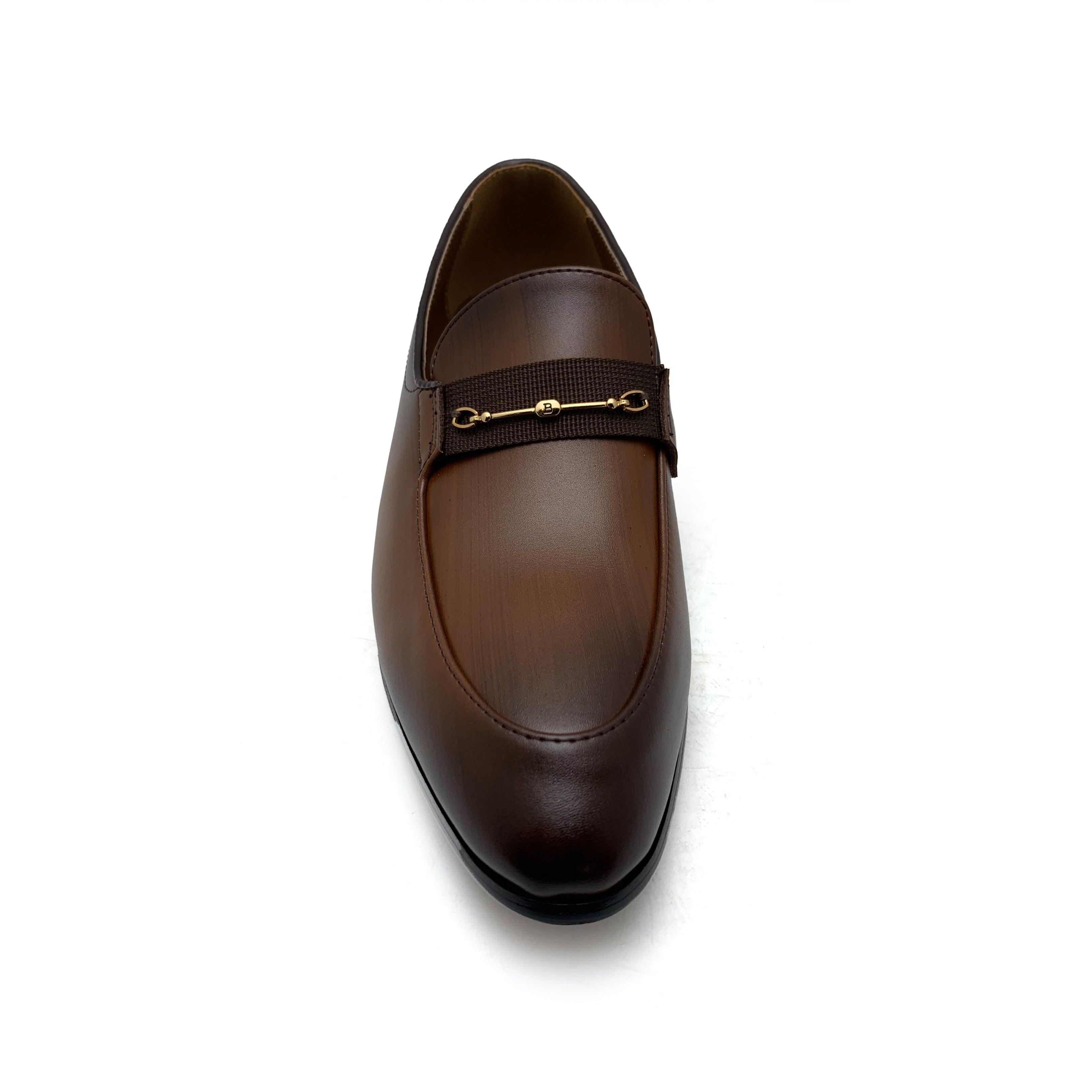 Brown Formal Slip On