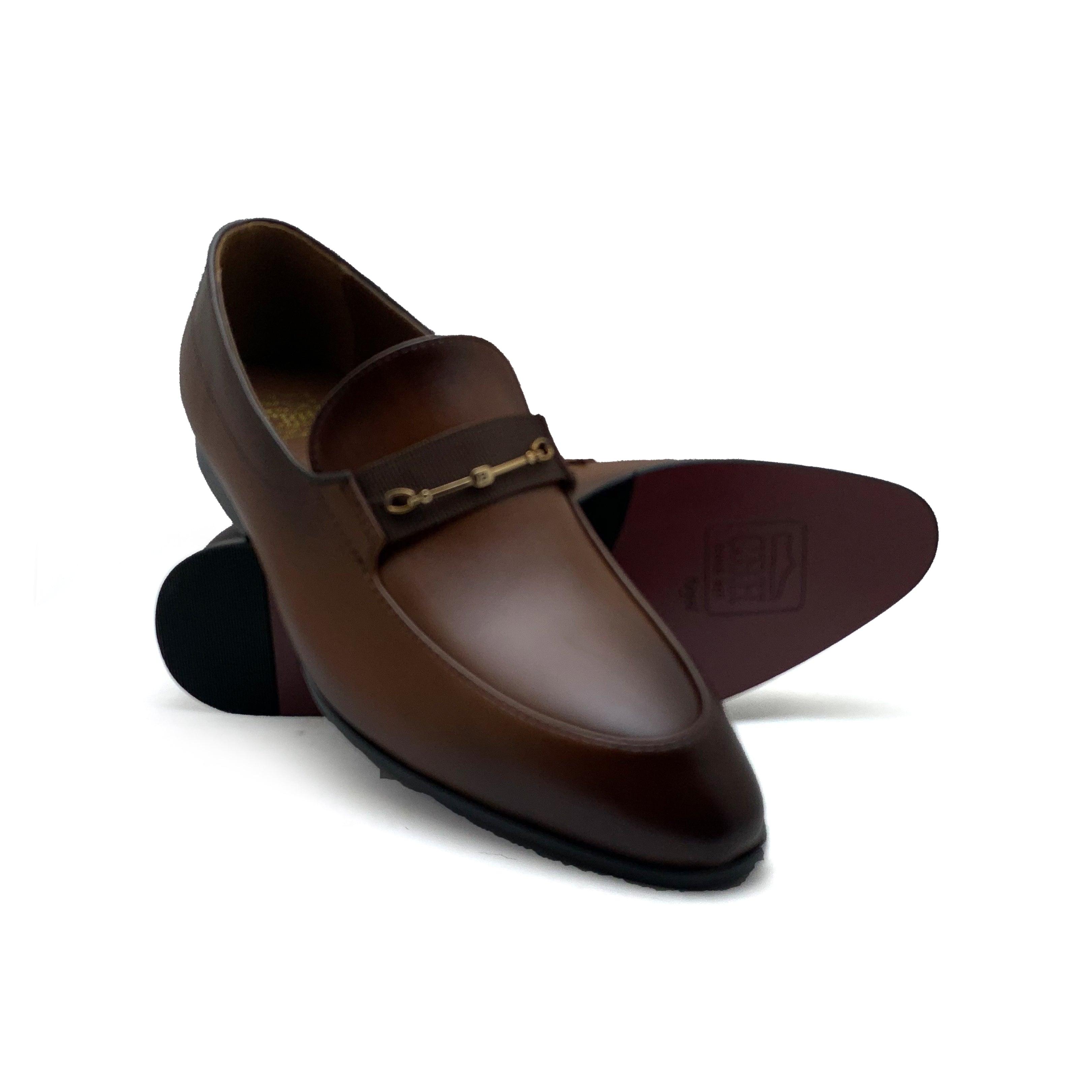 Brown Formal Slip On