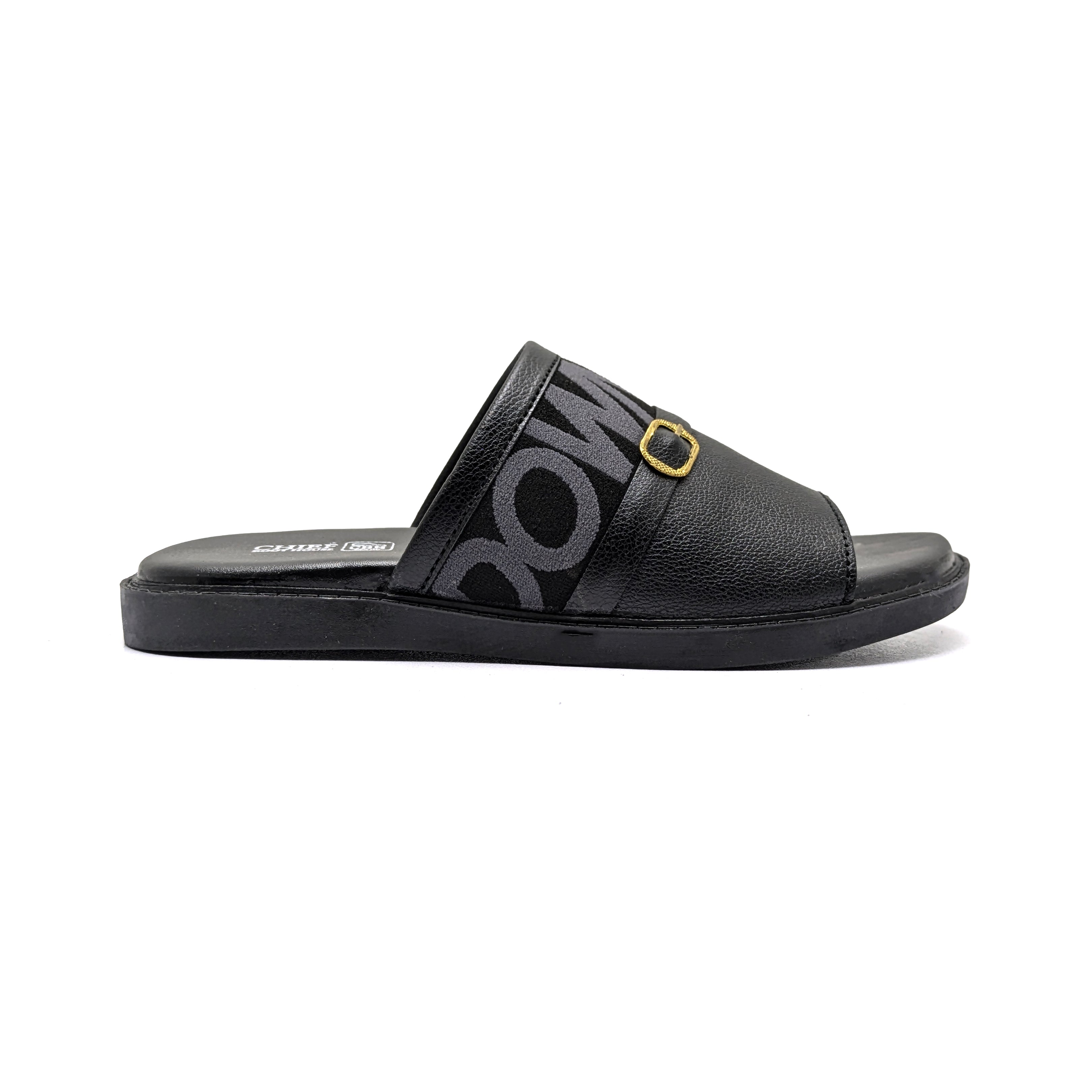 Black Casual Slipper