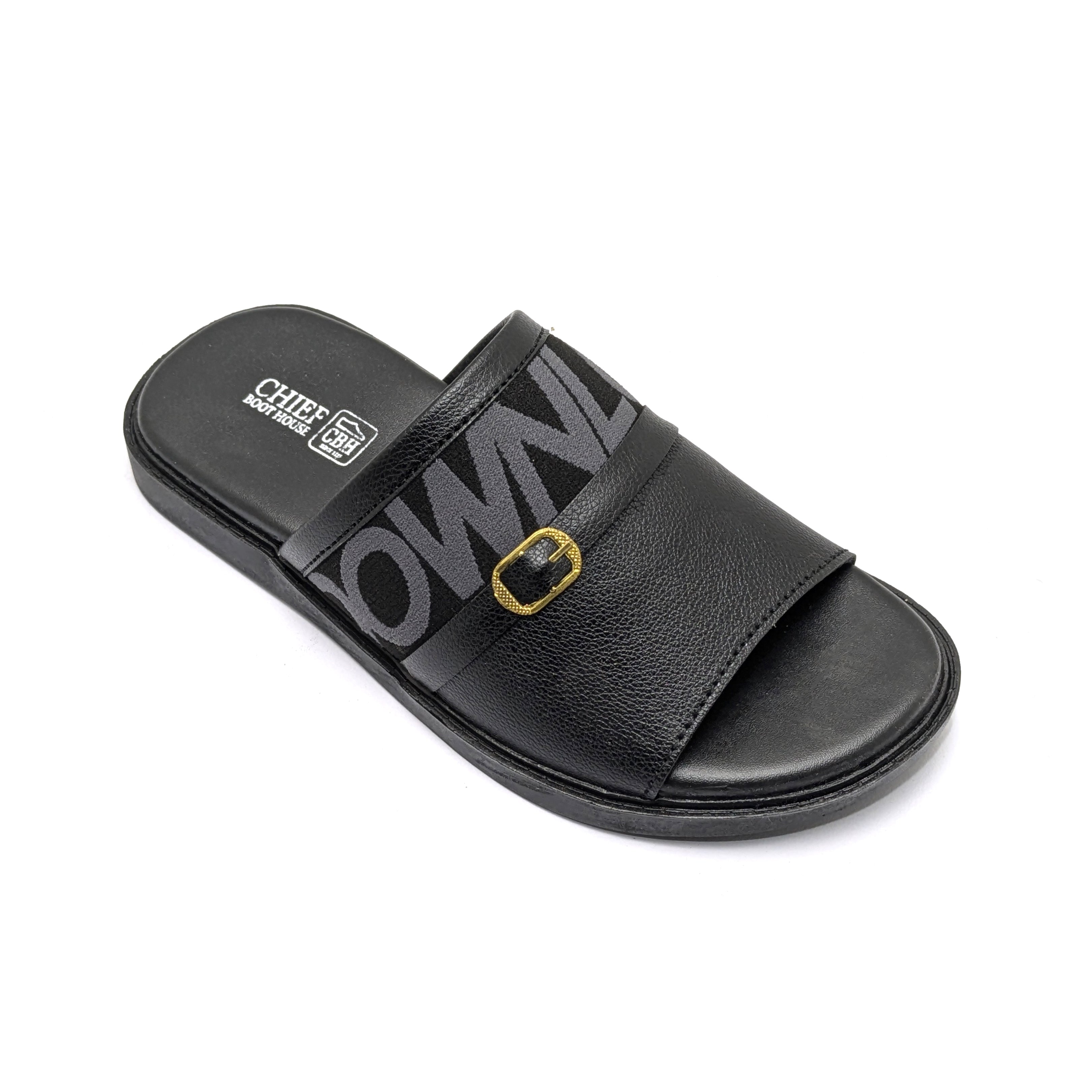 Black Casual Slipper