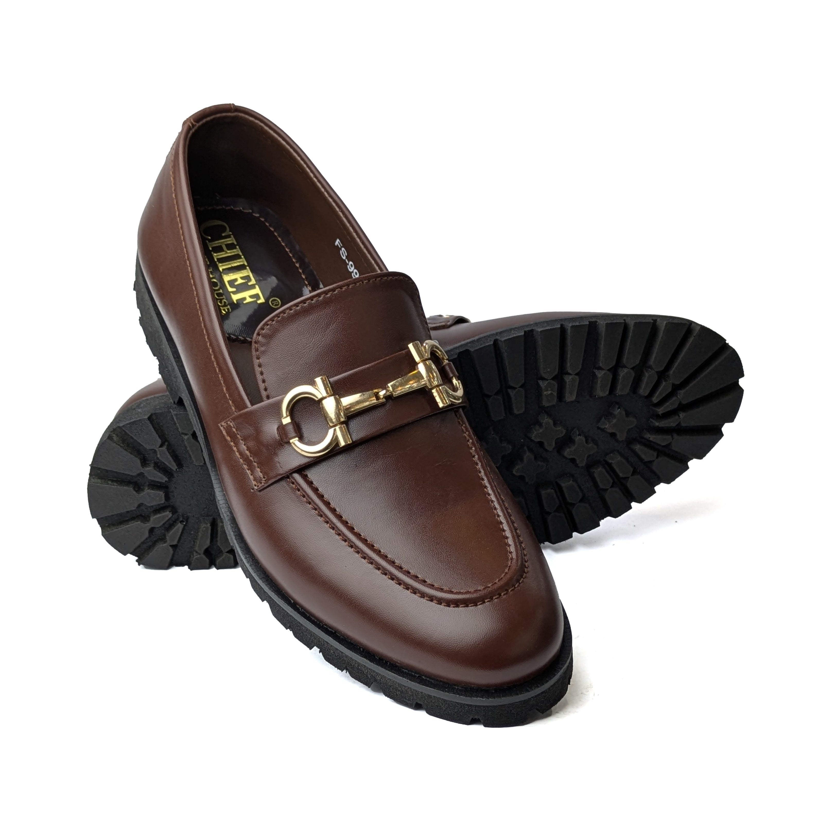 Brown Formal Slip On