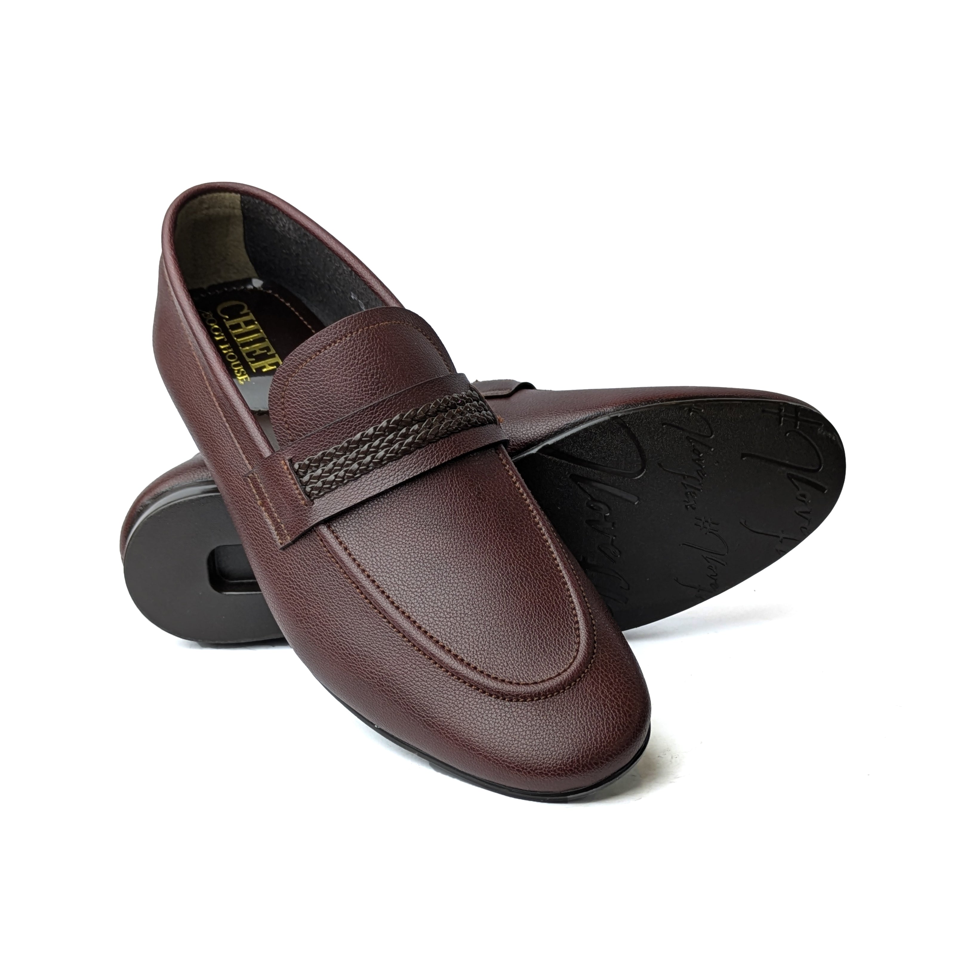 Maroon Formal Slip On