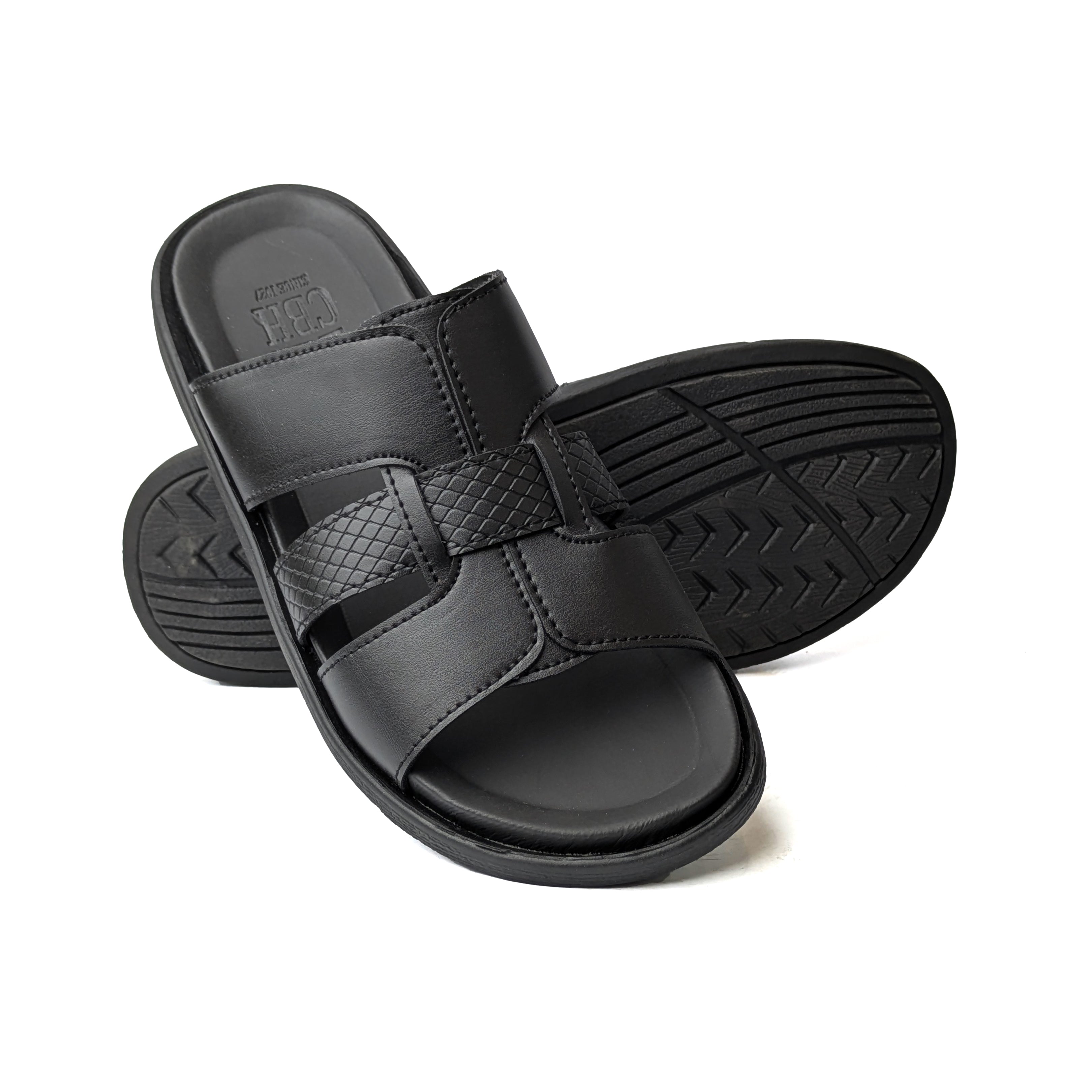 Black Casual Slipper