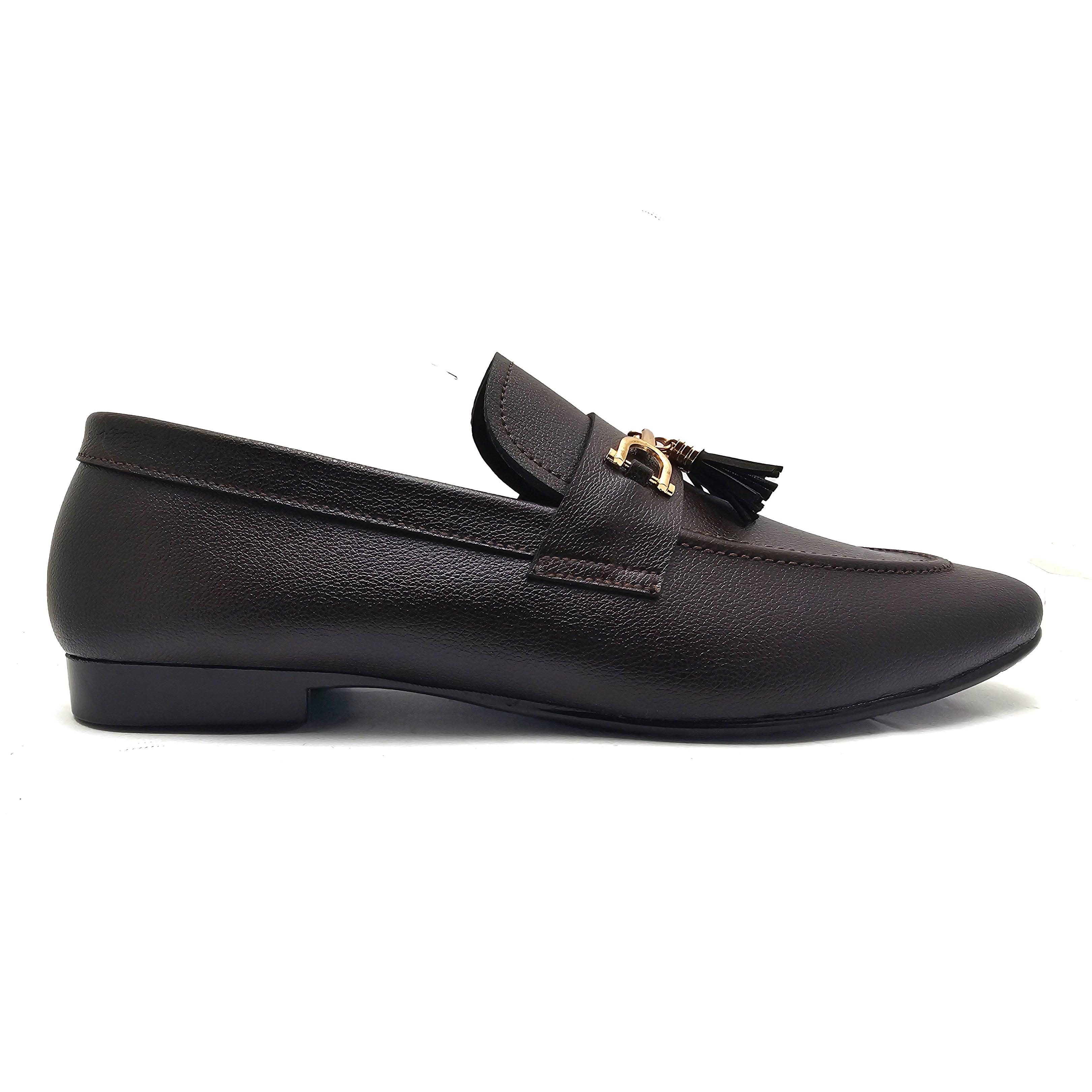 Brown Formal Slip On