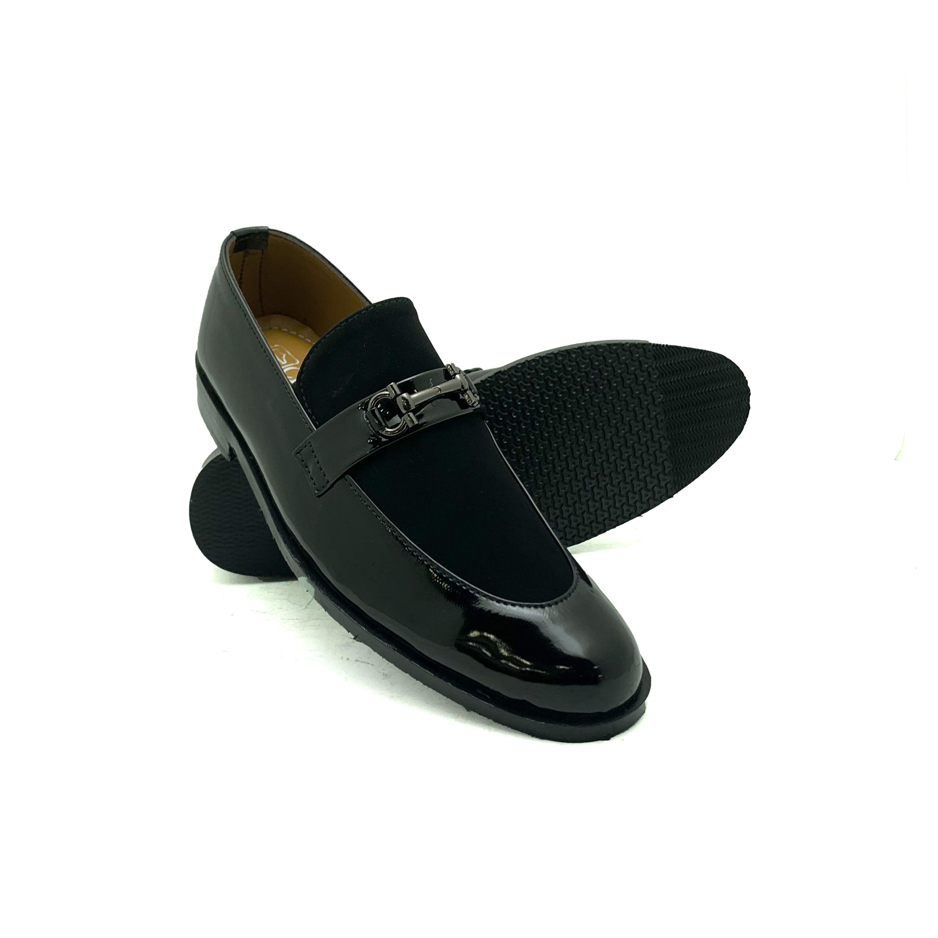 Black Casual Slip On