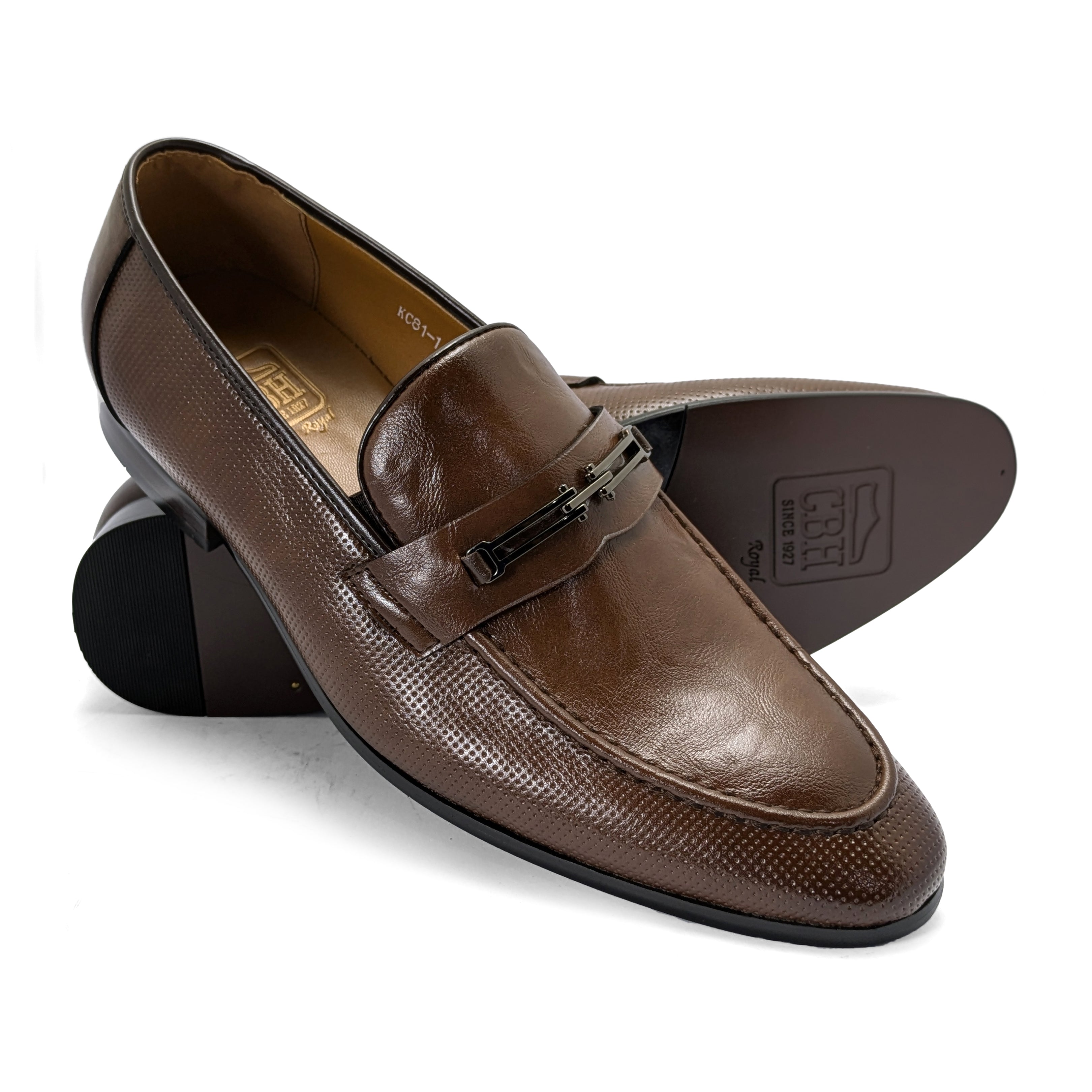 Brown Formal Slip On