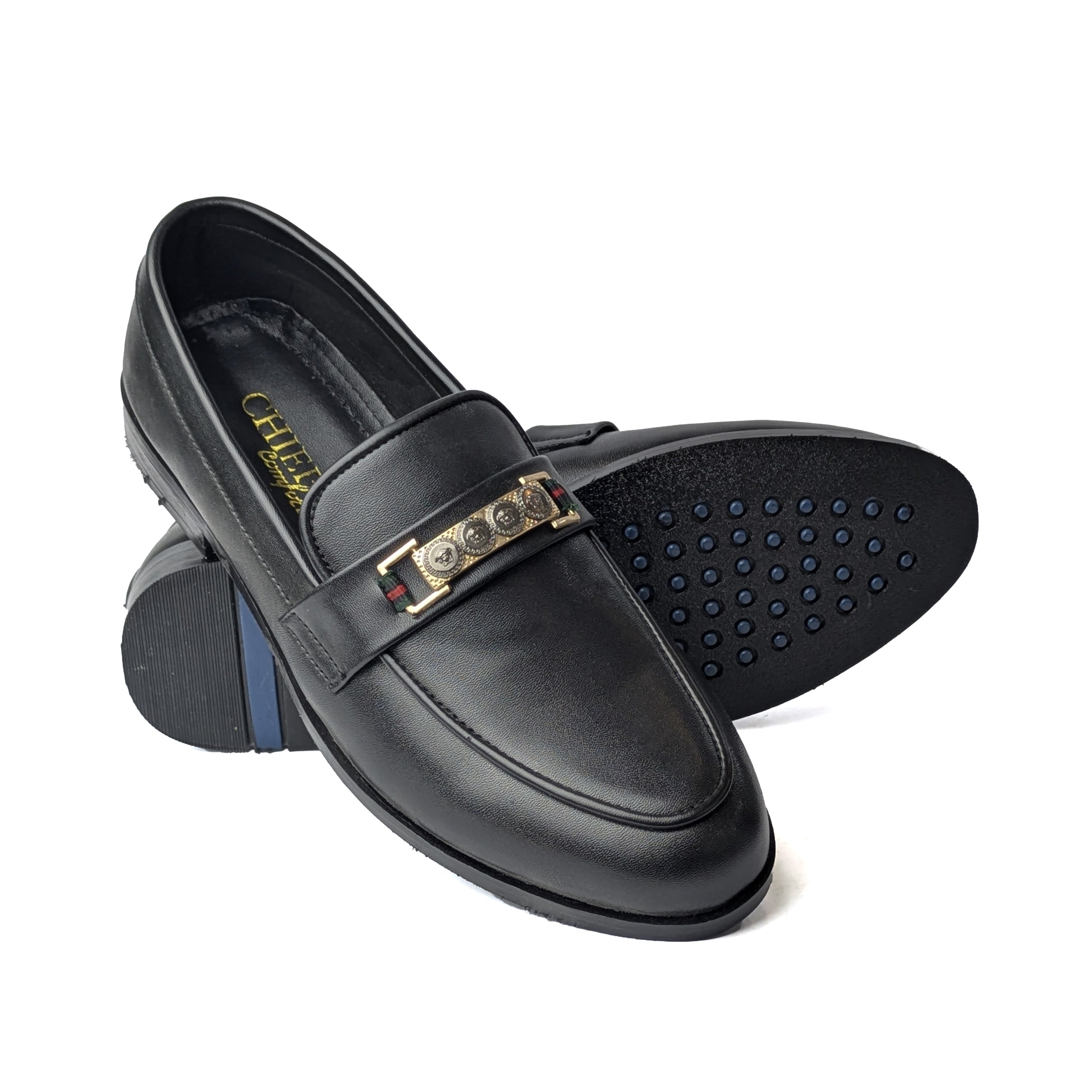 Black Formal Slip On