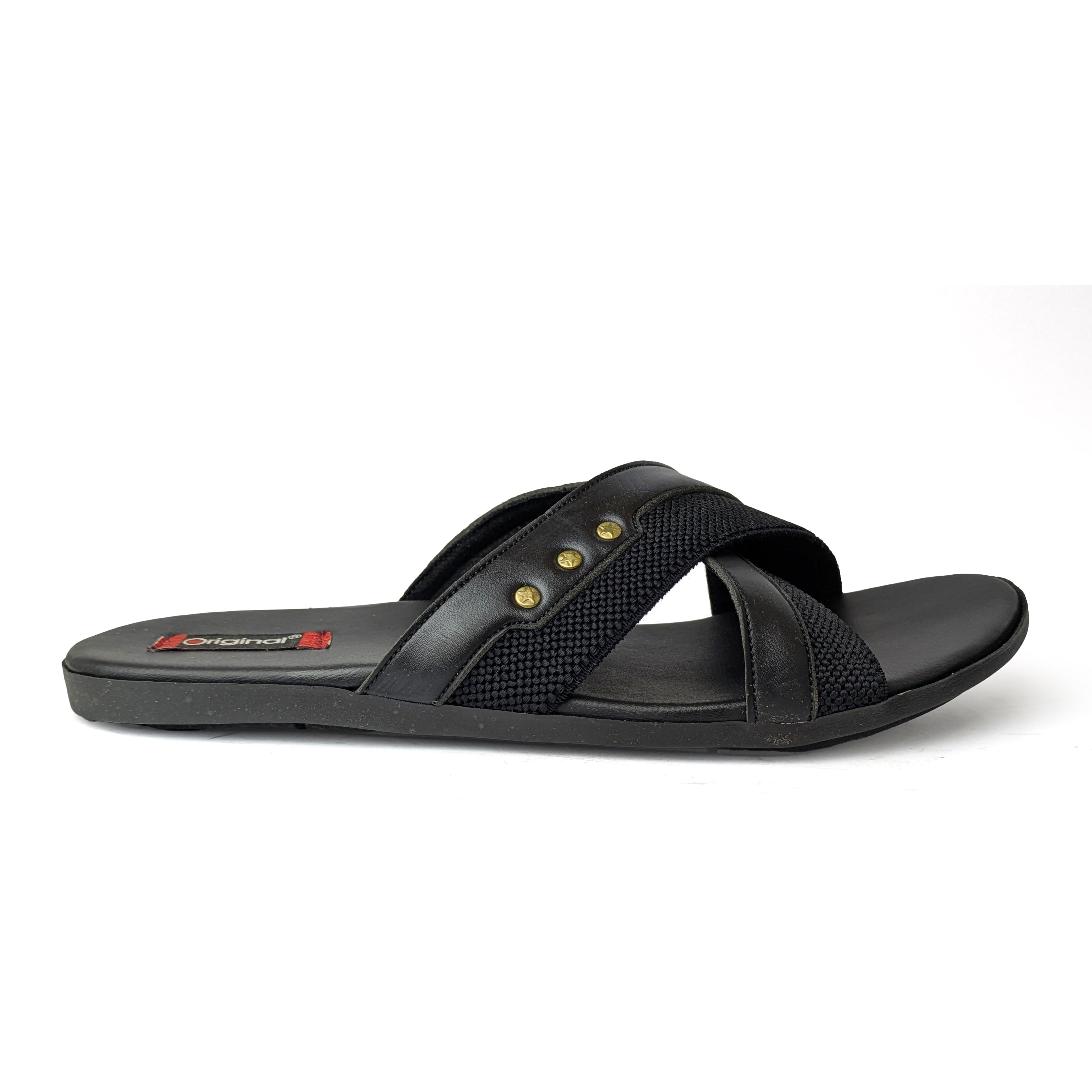 Black Casual Slipper