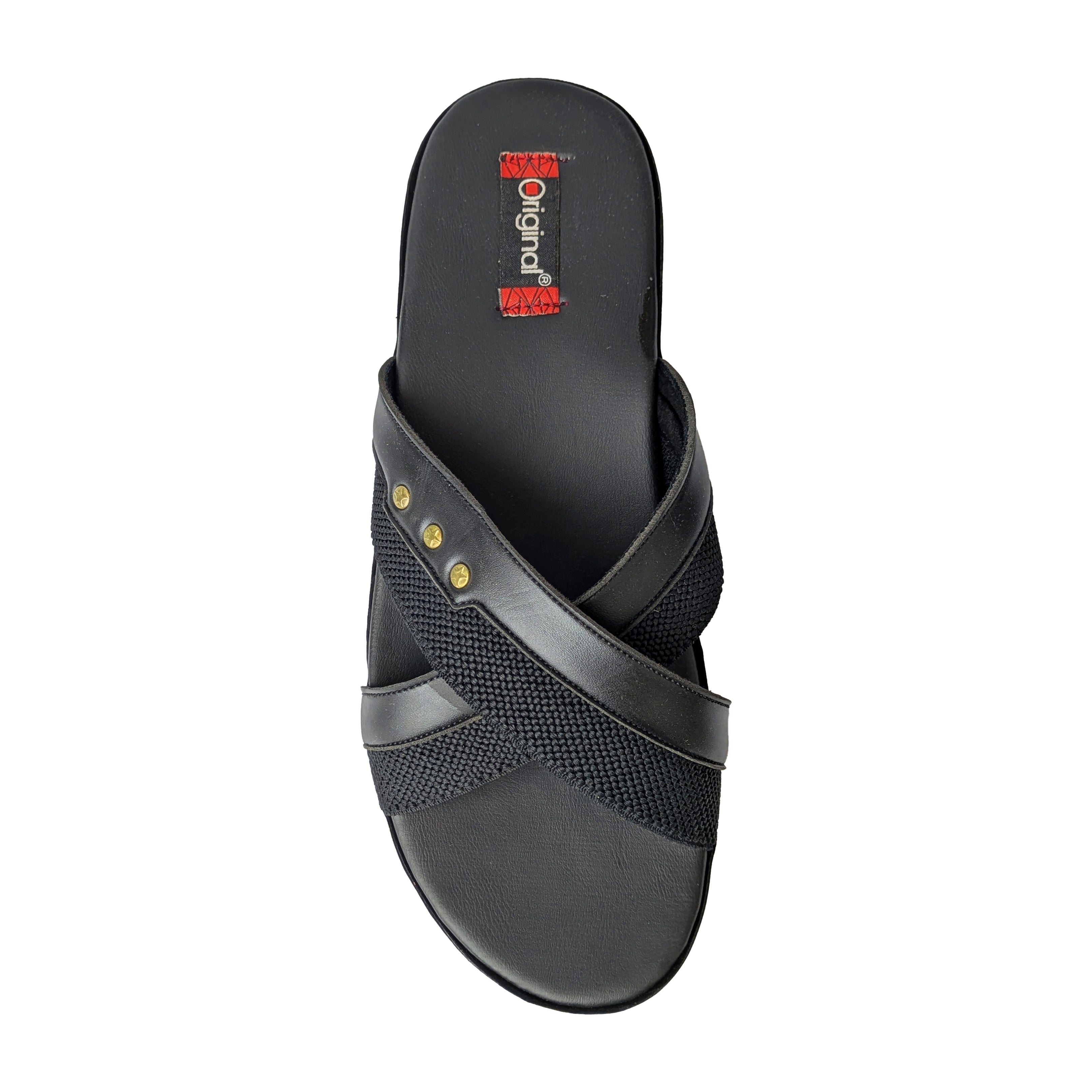 Black Casual Slipper