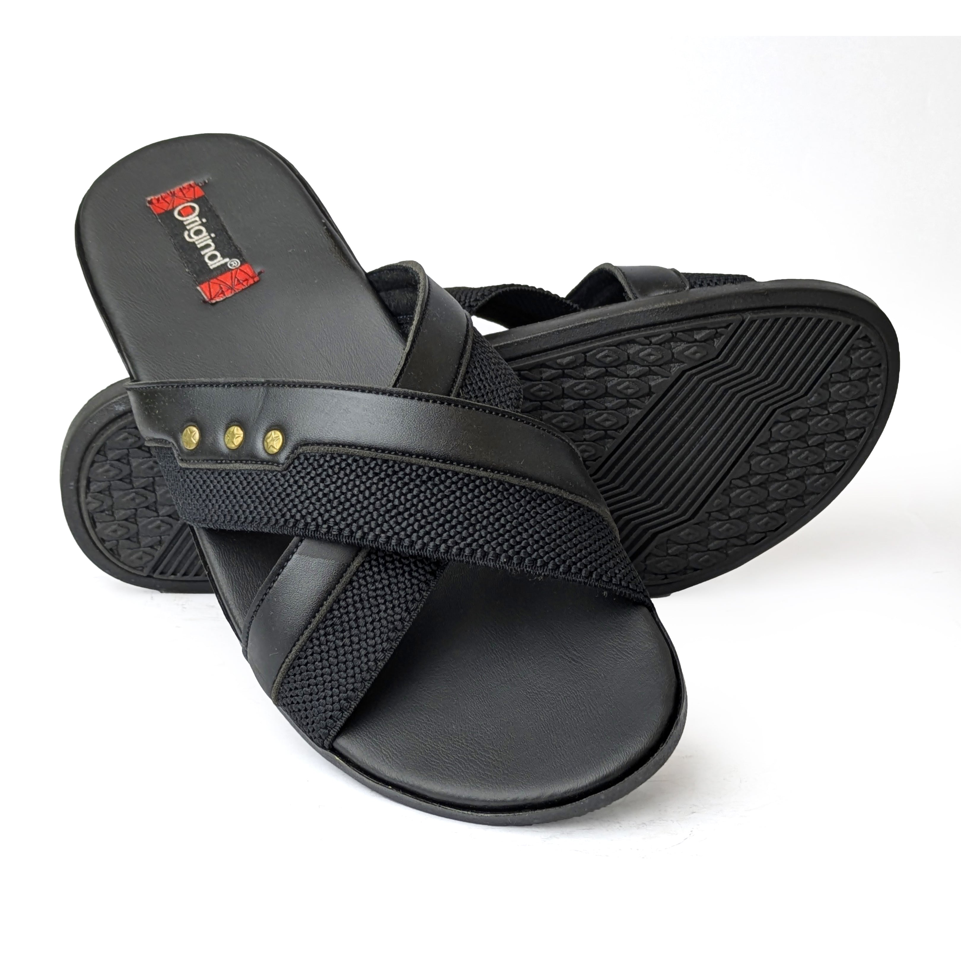 Black Casual Slipper