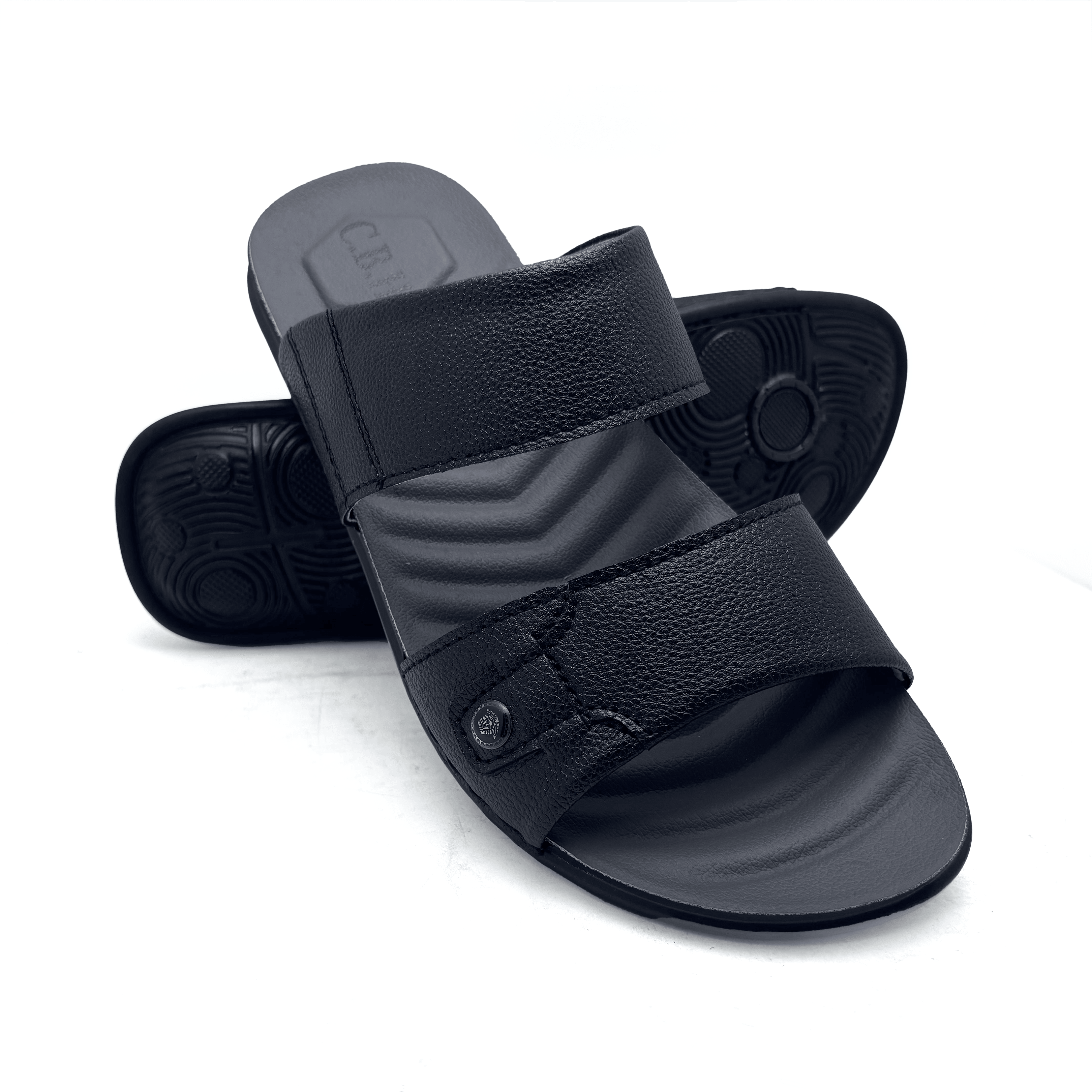 Black Casual Slipper