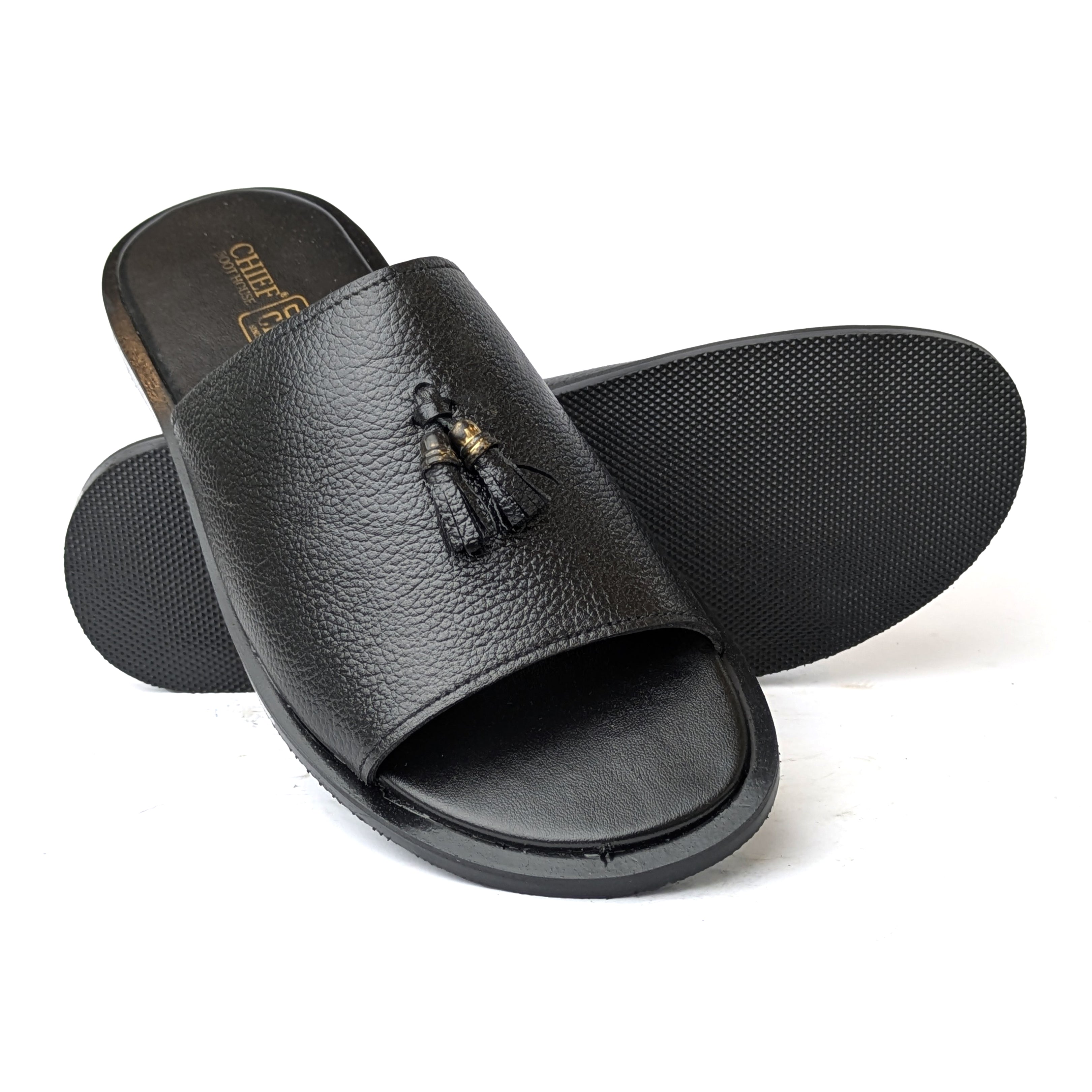 Black Casual Slipper