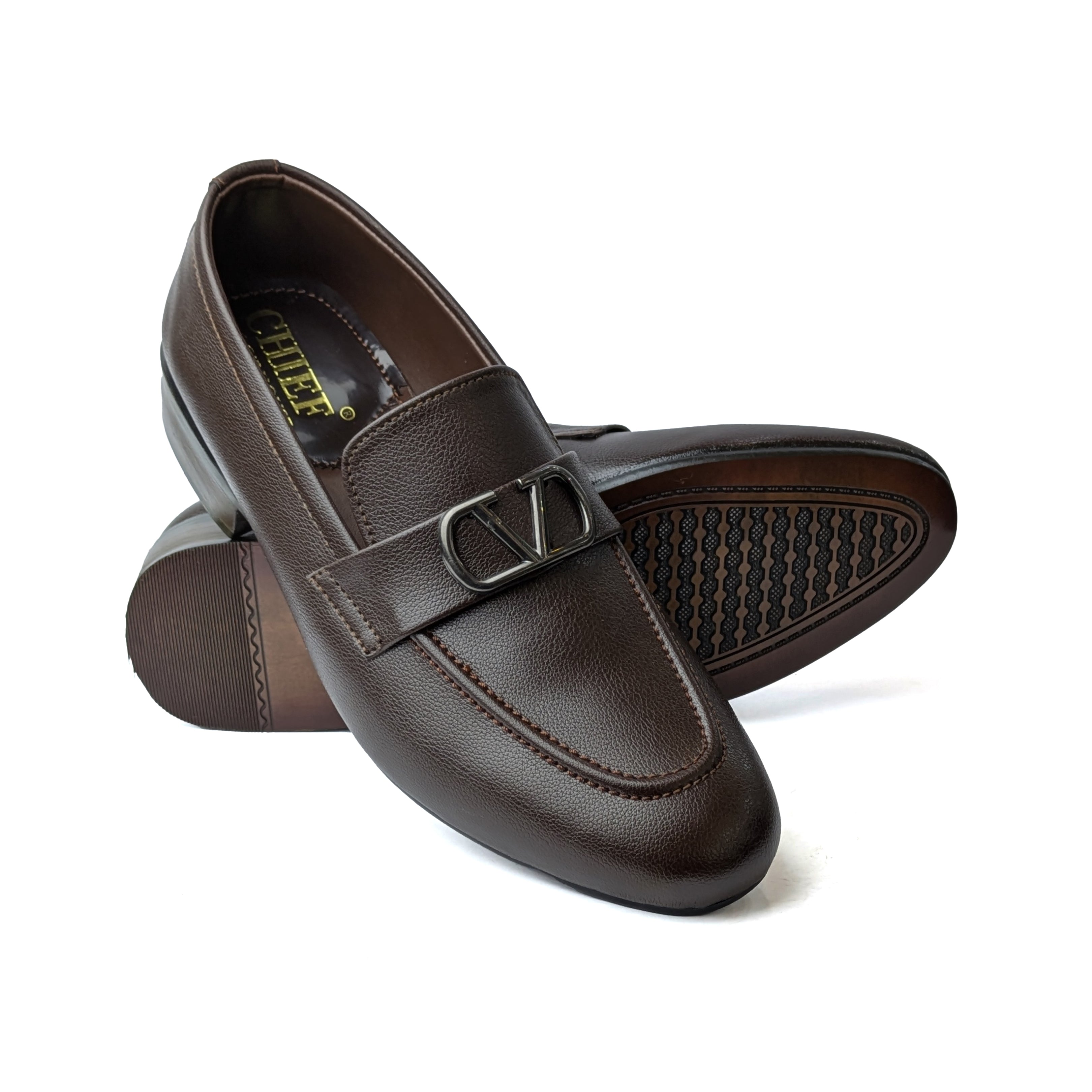 Brown Formal Slip On